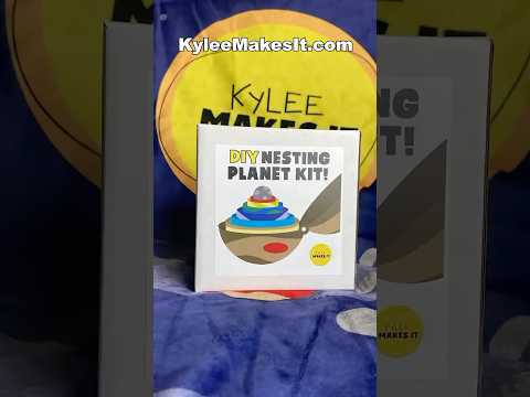 DIY 🪐 Nesting Planet Kit 🪐 from Kylee Makes It! Create Solar System Ornaments, Decor, or Toy!