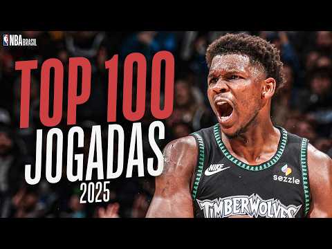 As 100 melhores jogadas de 2025 na NBA! 💯