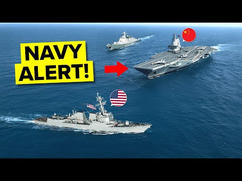 China's New Aircraft Carrier CHALLENGED US Navy Ship – Then THIS Happened...