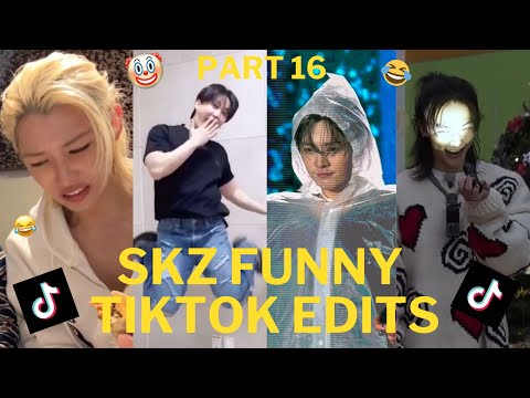 SKZ FUNNY TIKTOK EDITS TO BRIGHTEN YOUR DAY (99% cursed edits) PART 16