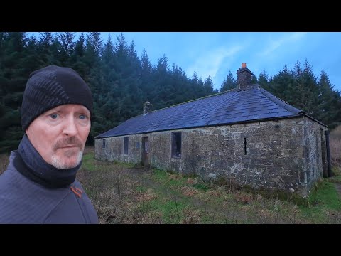 An Unplanned Bothy Stop On An Abandoned Railway To Shelter From The Storm...