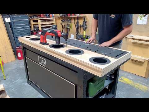 Man Builds DIY Multifunctional WORKBENCH at Home | From Scratch by @Pi Razy Oko