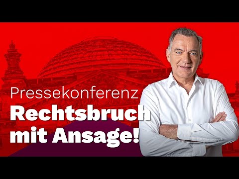Jan van Aken Über Den Drohenden RECHTSBRUCH Von Union Und SPD!