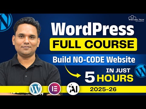 WordPress with AI Full Course for Beginners (Build Website without Coding)