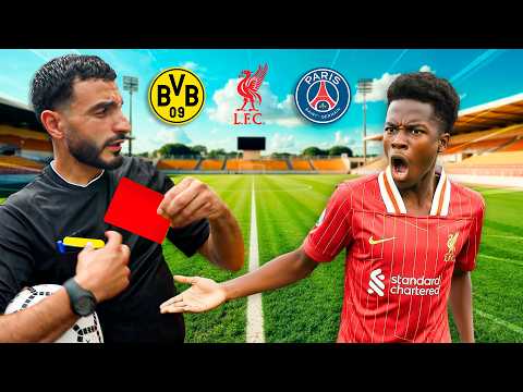 TOUZANI REFEREEING IN PSG AND LIVERPOOL MATCHES! 😱🔥