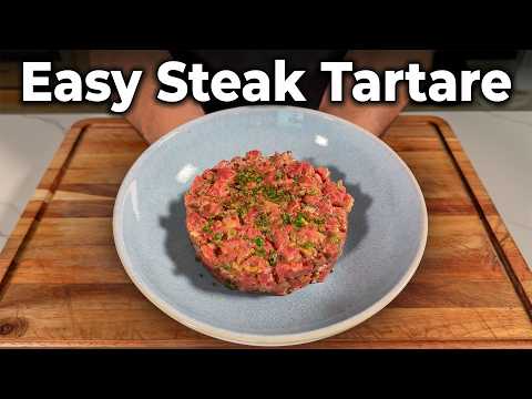 Home Cook Steak Tartare (No Restaurant Experience Needed!)