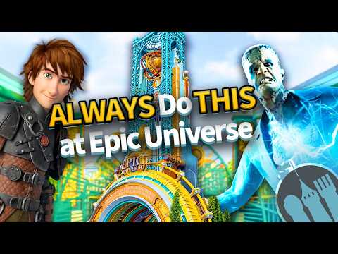 11 Things You Should ALWAYS Do at Epic Universe