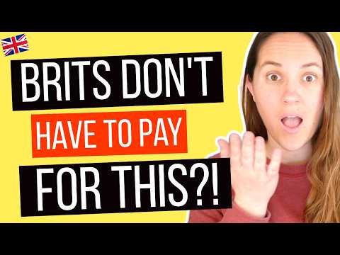 7 FREE things in the UK that cost MONEY in the USA / American in the UK