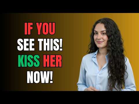 She Won’t Say “Kiss Me”… But Her Body Already Did (6 Signs) | Female Psychology