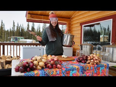 Growing Sweet Potato Slips & Canning French Onion Soup | Fabricating a Welding Cart