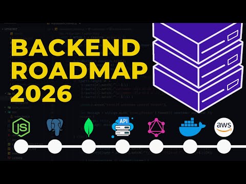 Todo lo que DEBES aprender para ser Backend Developer en 2026