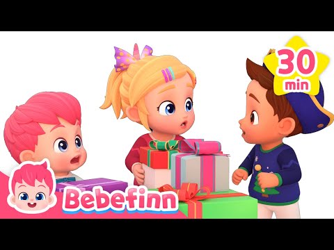 It's Christmas! Yes Papa Song 🎄 Bebefinn CarolsㅣNursery Rhymes for Kids