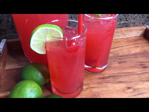 Lemony Cherry Limeade