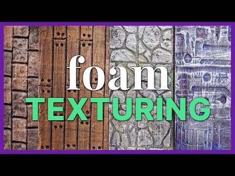 FOAM TEXTURING Guide for Terrain Crafting