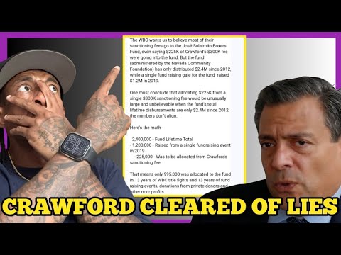 BUSTED UPDATE 🥊 ALERT: "FORMER" WBC WORKER REVEALS "MONEY" LIES FOR RETIREMENT FUNDS CLAIMS SULAIMAN