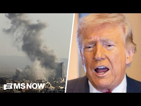 Trump has 'no one to blame' for war with Iran 'but himself': Political Scientist