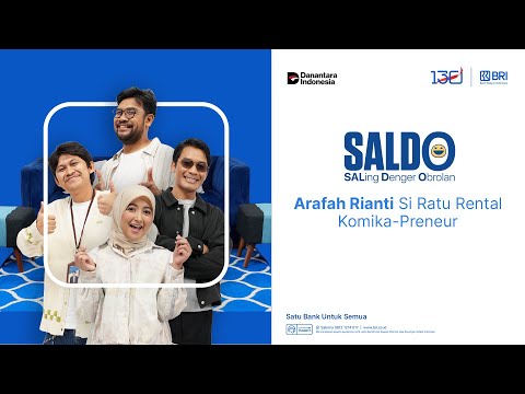 SALDO - Eps. 64: Arafah Rianti Si Ratu Rental Komika-Preneur