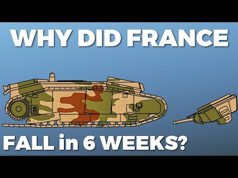 Why France was defeated in 6 Weeks?