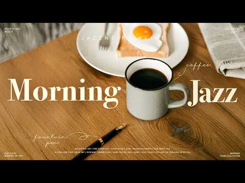 Playlist | 기분 좋은 아침을 여는 모닝 겨울 재즈 ☀️🪟 | 하루를 시작하며 듣기 좋은 산뜻하고 경쾌한 음악 | Jazz Background Music