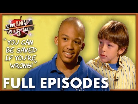 Frat Boy Energizes Up For The 5th Grade | Are You Smarter Than A 5th Grader? | Full Episode | S02E03