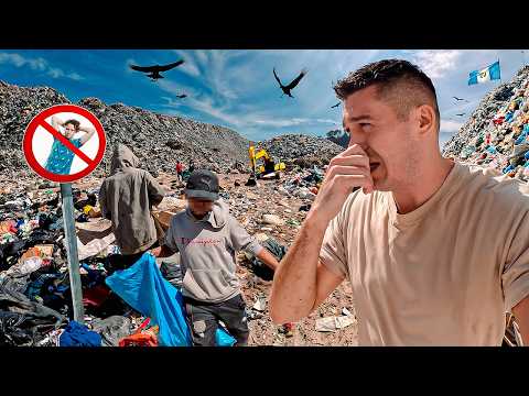 AQUÍ LE VETARON LA ENTRADA A LUISITO COMUNICA (hay gente viviendo dentro del basurero) 🇬🇹