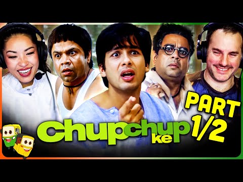 CHUP CHUP KE (Part 1/2) Movie Reaction! | Shahid Kapoor | Kareena Kapoor Khan | Paresh Rawal