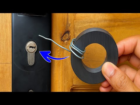 Few People Know This! Easy Way to Unlock a Lock Without a Key Using a Magnet