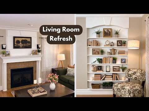 Living Room Refresh (cozy modern traditional)