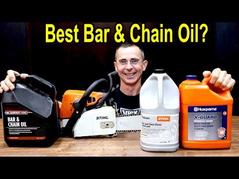 Which Chainsaw Bar & Chain Oil is Best? Let's Find Out!