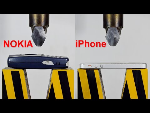 HYDRAULIC PRESS VS PHONES