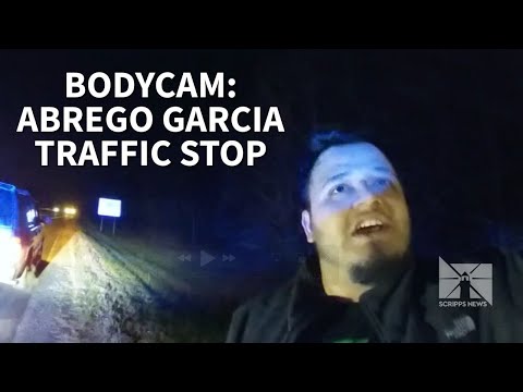 RAW VIDEO: Troopers pull over Kilmar Abrego Garcia in 2022 Traffic Stop