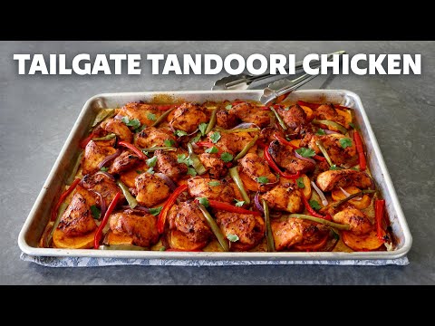 Tailgate Tandoori Chicken | Spicy Sheet Pan Chicken | Food Wishes