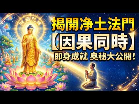 三個故事揭秘:净土法門的奧秘「因果同時」發心念佛「因花果實」即身成就,震撼人心!