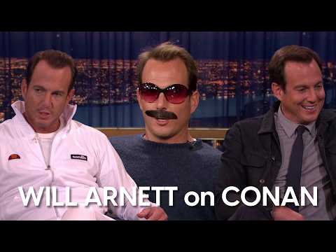 WILL ARNETT on CONAN - A Compilation