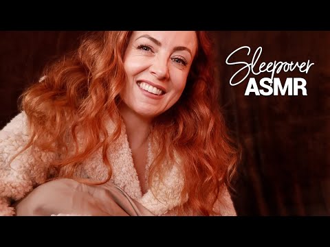 ASMR Cosy Reset Sleepover 💤 Whispered, Facial Care, Tucking You In