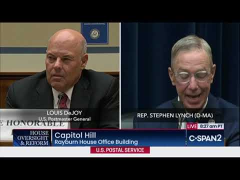 Rep. Stephen Lynch Questions Postmaster General DeJoy During Hearing