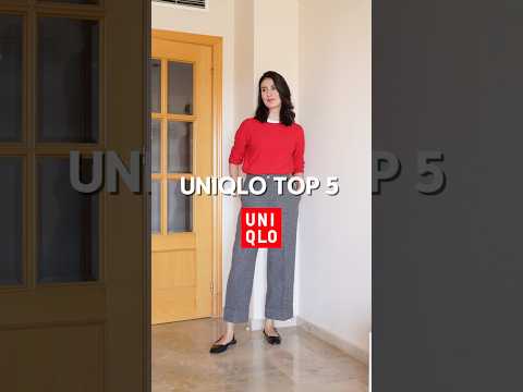 Uniqlo Top 5 | Uniqlo Fall 2024 Essentials #uniqlohaul #uniqlo #uniqloc