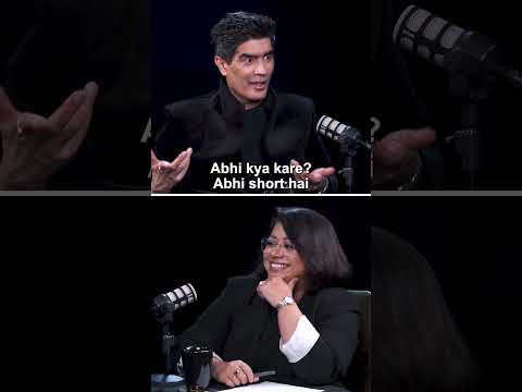 Manish Malhotra reveals the funny story behind Kajol's white skirt in 'mere khwabon mein' #shorts