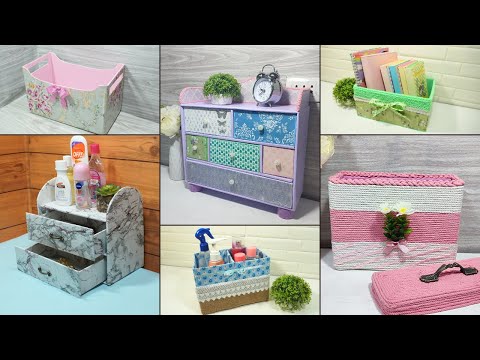 8 Cardboard Box! Making an Organizer that's as Fun to Create as it is to Use