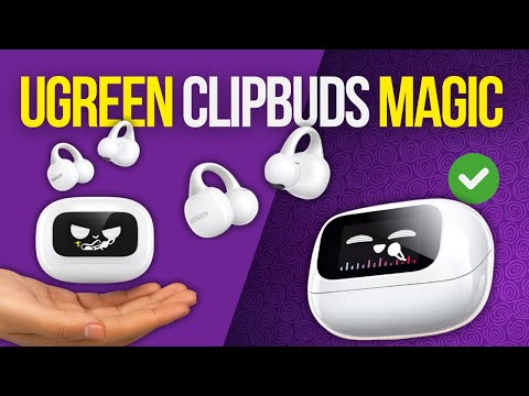 Audífonos UGREEN ClipsBuds - ¿VALE LA PENA? - Con PANTALLA táctil