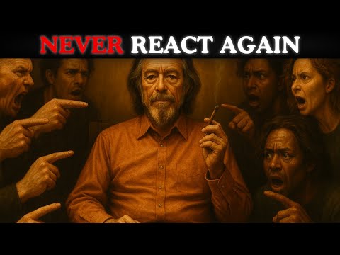 How To Never Get Angry or Bothered By Anyone | Alan Watts