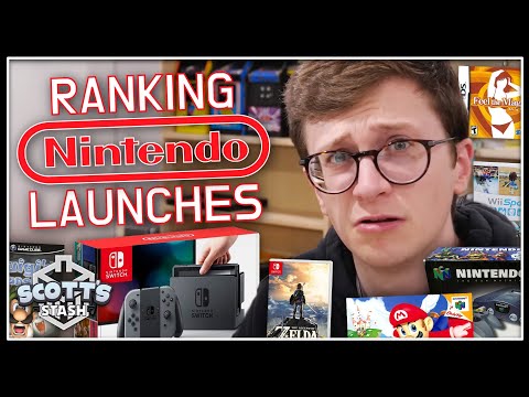 Ranking Nintendo's Launch Lineups