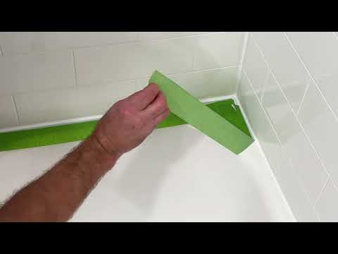 How to Caulk the Bootz Nextile direct to stud Alcove Tub Surround System