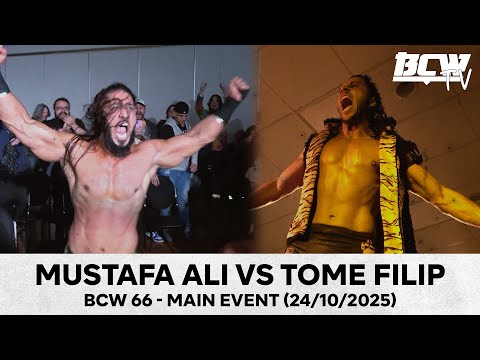 Mustafa Ali vs Tome Filip - BCW 66 (24/10/2025)