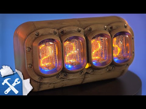 🕒The simplest tube clock on IN-12 with your own hands