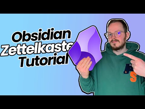 Mit dieser App generierst du dir ein zweites Gehirn! 🧠 | Obsidian Tutorial deutsch | Zettelkasten