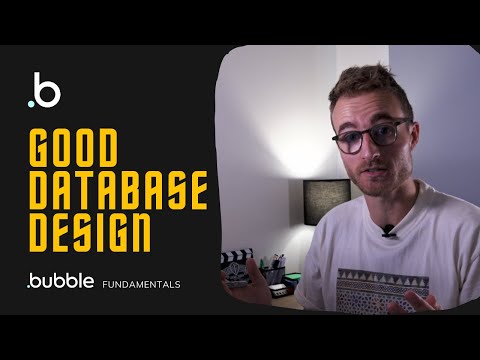 Good database design in Bubble