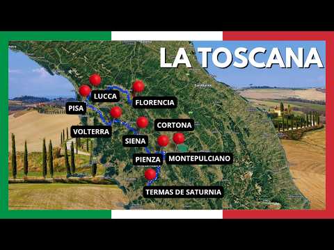 TUSCANY by Car: An 8-Day Tour of Italy's Most Beautiful Villages 🚗🇮🇹