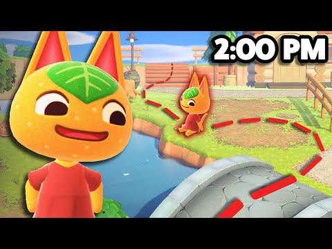 How Do Peppy Animal Crossing Villagers Spend An Entire Day?