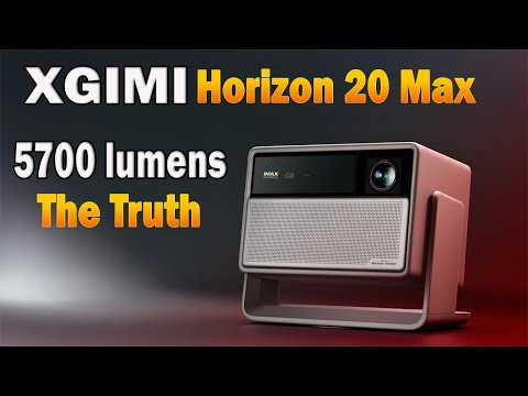 Testing the XGIMI Horizon 20 Max + Brand-New ALR Screen from NothingProjector!